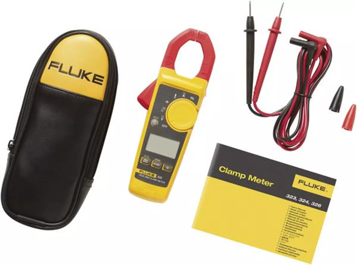 Fluke 325 True-RMS Stroomtang Met Temperatuurmeting - AC/DC 600V&400A thumbnail 2