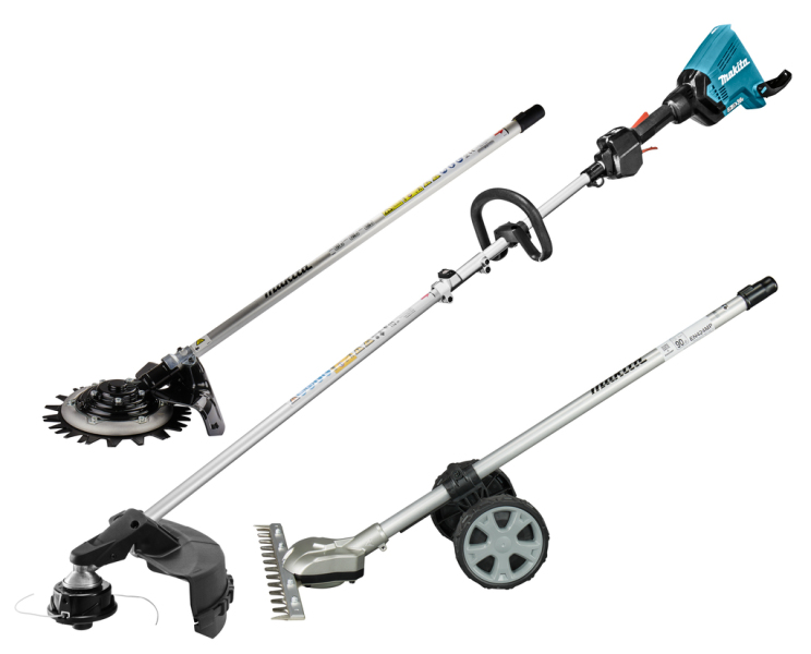 Makita DUX60ZNL1 36V (2x18V) Li-Ion Accu Combisysteem Body Met 3 Opzetstukken - Koolborstelloos
