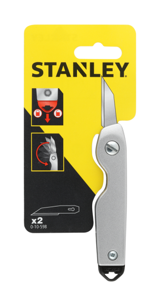 Stanley 0-10-598 Vouwbaar Zakmes - 110mm - Detailed view of the product