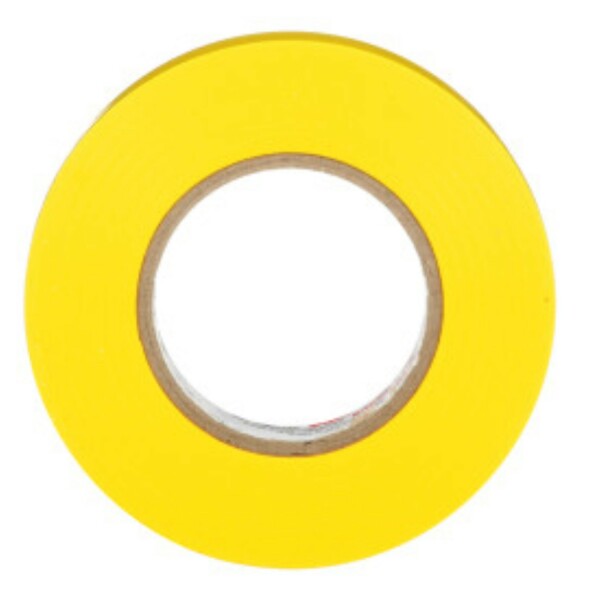 3M 165 Temflex Vinyl Isolatietape Geel - 20m X 19mm - Detailed view of the product
