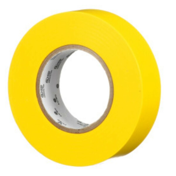 3M 165 Temflex Vinyl Isolatietape Geel - 20m X 19mm - Detailed view of the product