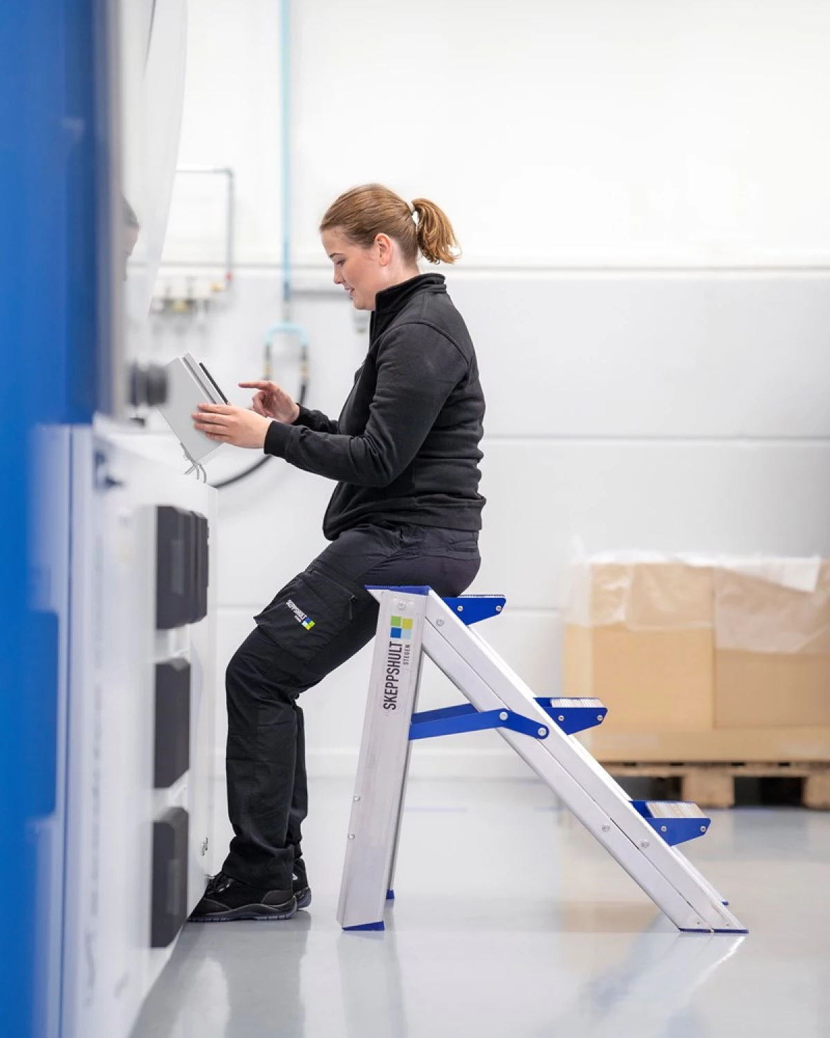 Little Jumbo 1235425503 Apo-Jumbo Montagetrap - Inklapbaar - 3 Treden thumbnail 4