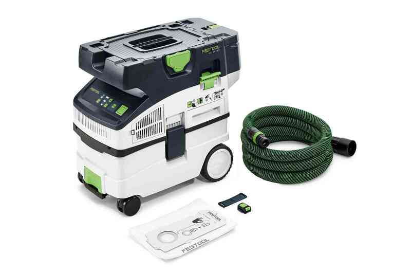 Festool CTMC MIDI I-Basic 36V (2x18V) Li-Ion Accu Stofzuiger Body - M-klasse - 3100l/min EAN: 4014549391792