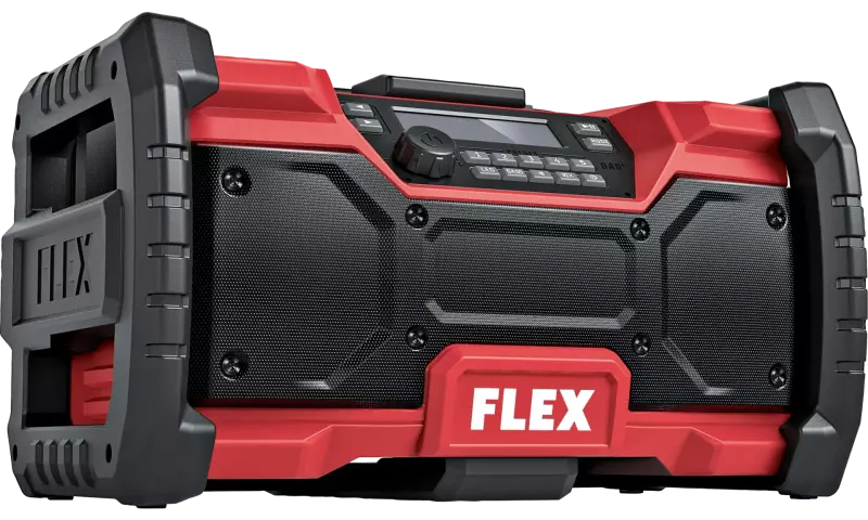 Flex RD 12/18/230 12 / 18 V Accu Bouwradio - DAB+ - FM - 230V - Detailed view of the product