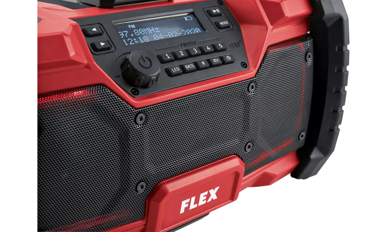 Flex RD 12/18/230 12 / 18 V Accu Bouwradio - DAB+ - FM - 230V thumbnail 3