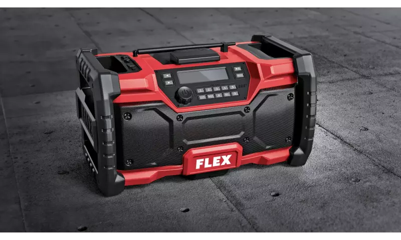 Flex RD 12/18/230 12 / 18 V Accu Bouwradio - DAB+ - FM - 230V - Detailed view of the product