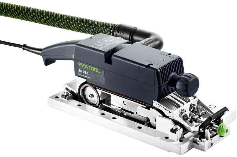 Festool BS 75 E-Set Bandschuurmachine - Detailed view of the product
