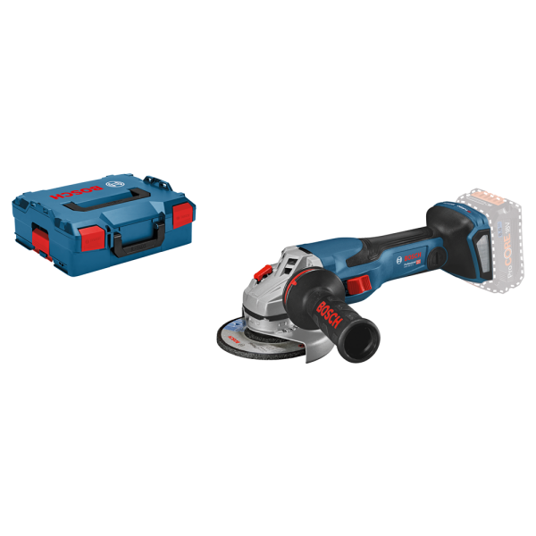 Bosch GWS 18 V-15 C 18V Li-Ion Accu BiTurbo Haakse Slijper In L-boxx - 125mm - Koolborstelloos