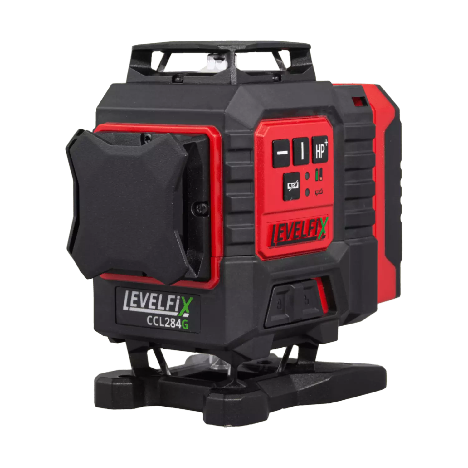 Levelfix CCL284G 4D Kruislijnlaser 360° Set Incl. Statief In Koffer - Groen - 30m - 16 Lijnen - Bluetooth - IP54 thumbnail 2