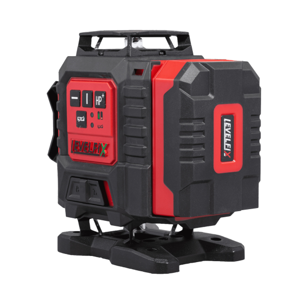 Levelfix CCL284G 4D Kruislijnlaser 360° Set Incl. Statief In Koffer - Groen - 30m - 16 Lijnen - Bluetooth - IP54 - Detailed view of the product