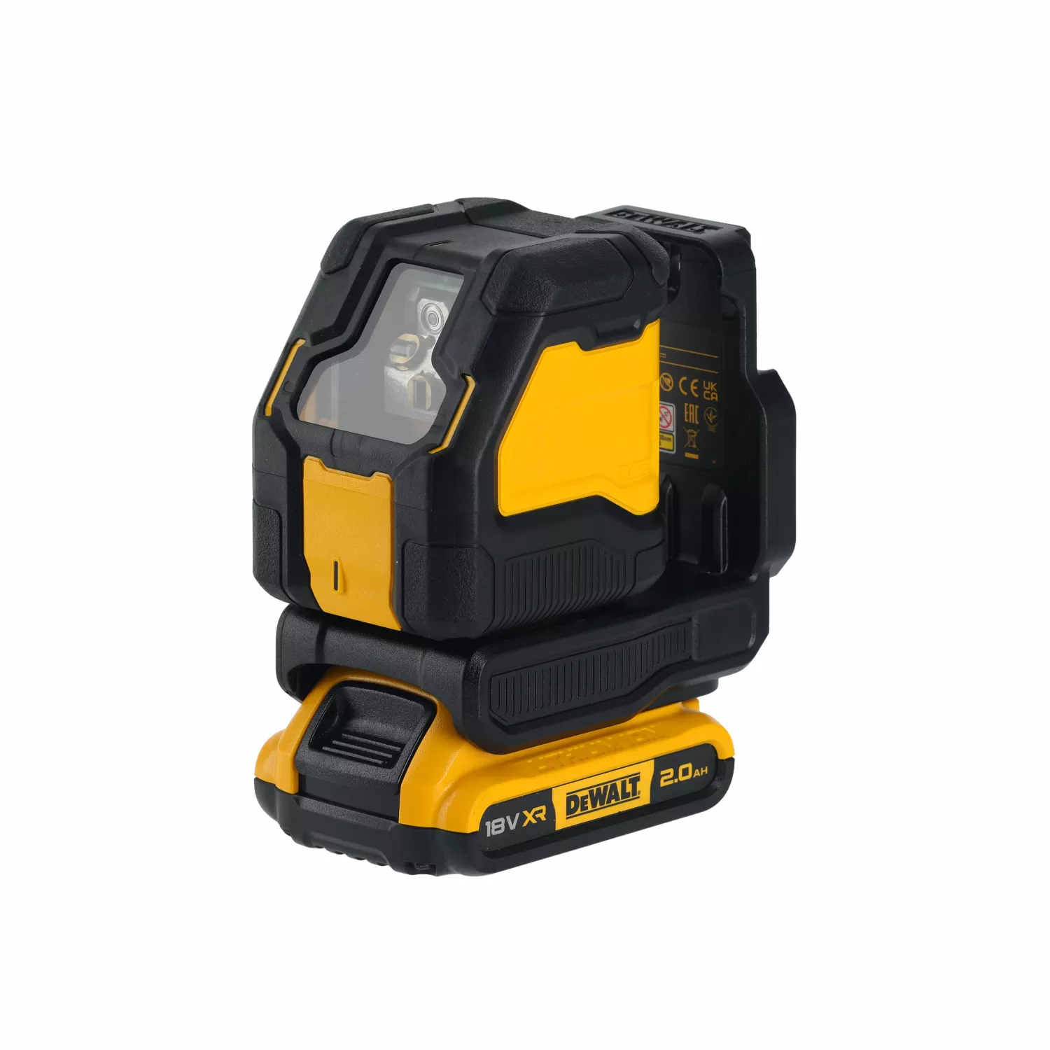 DeWALT DCLE34021D1 18V Kruislijnlaser Set In Koffer - Groen - 2x 55m - 2 Lijnen - IP54 thumbnail 3
