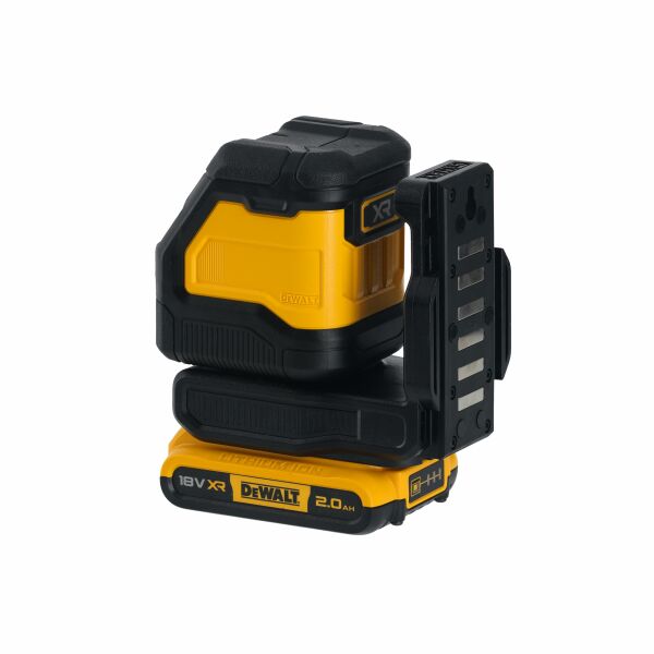 DeWALT DCLE34021D1 18V Kruislijnlaser Set In Koffer - Groen - 2x 55m - 2 Lijnen - IP54 - Detailed view of the product