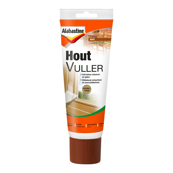 Alabastine Houtvuller - Pasta - Naturel/Vuren - 330gr