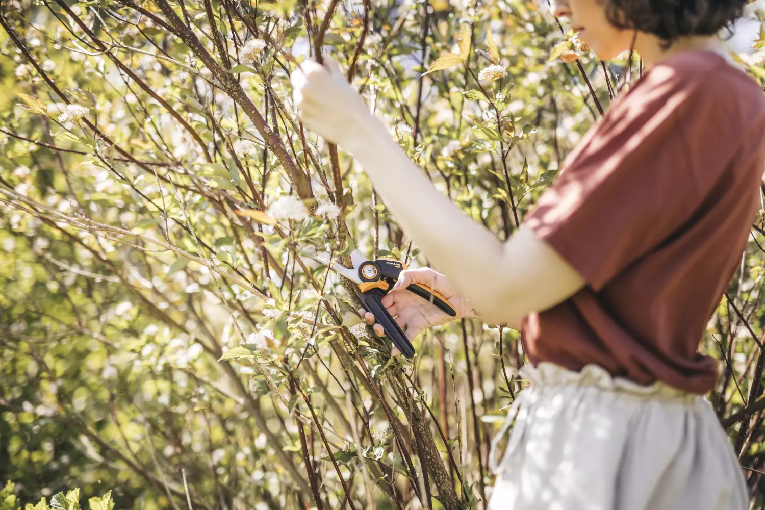 Fiskars 1057173 Xseries PowerGear Rolgrip Snoeischaar Bypass M P921 - 24mm thumbnail 3