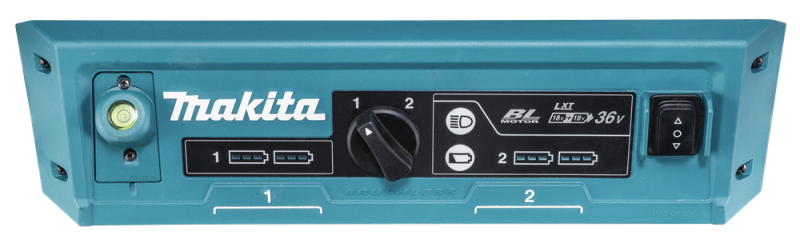Makita DUC602Z LXT 2x18V Li-ion Accu Dumper Met Elektrisch Kiepbare Bak - Detailed view of the product