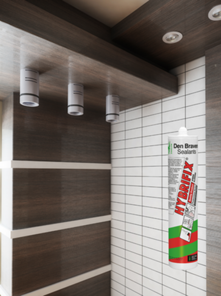 Zwaluw Den Braven 10620500 Hybrifix Lijmkit - Wit - 290ml In Koker - Detailed view of the product