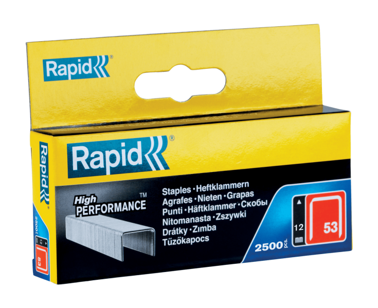 Rapid Dundraadnieten - 53/12mm - Gegalvaniseerd - 2500st - Detailed view of the product