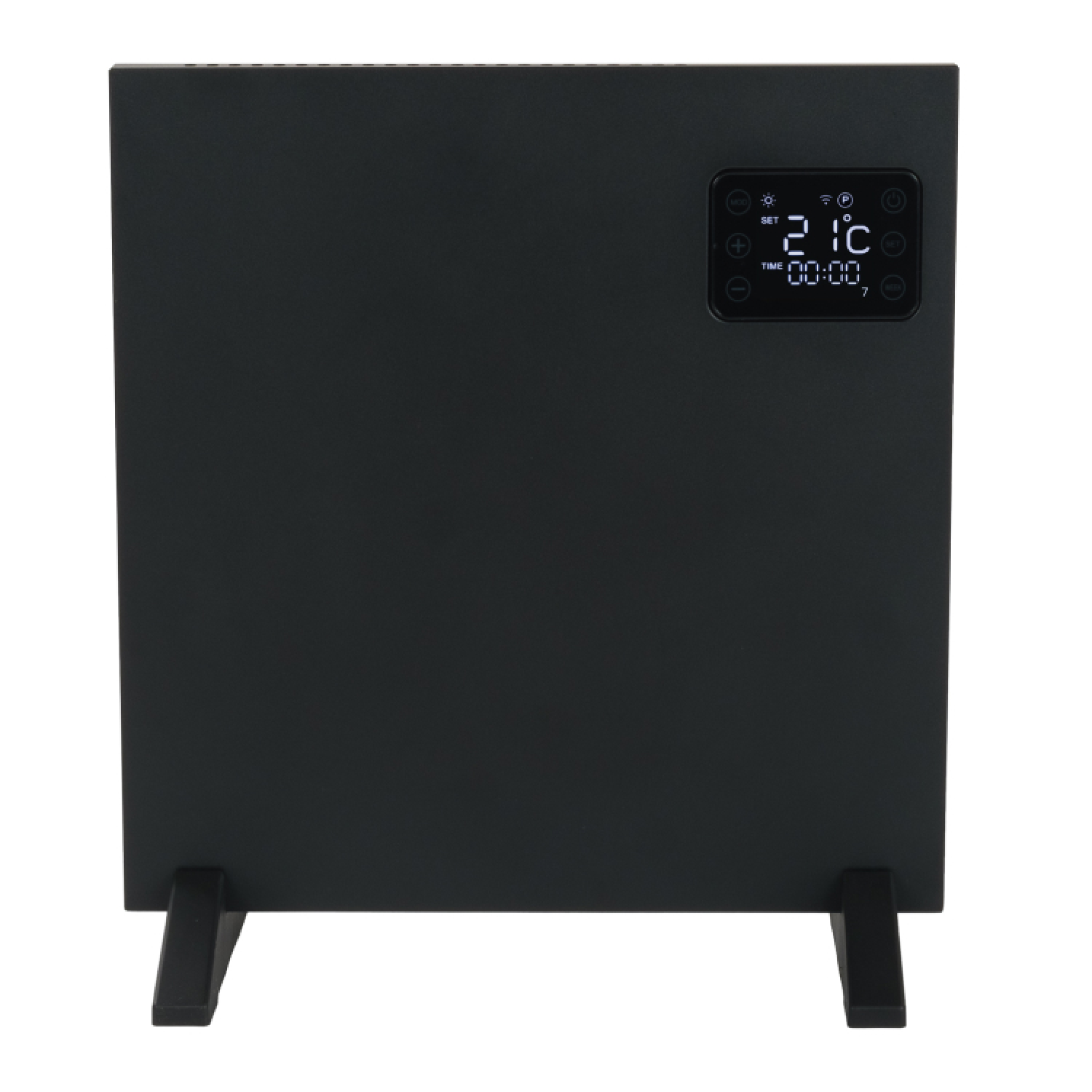 EUROM Alutherm 400XS Wifi Black Convectorkachel - 400W - 15m3 thumbnail 2