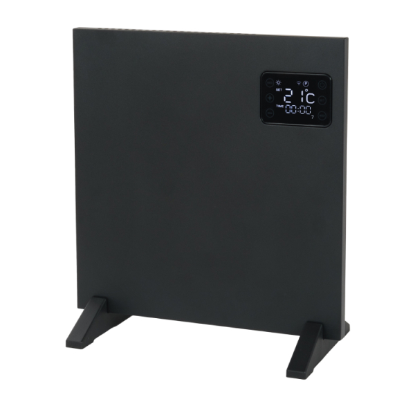 EUROM Alutherm 400XS Wifi Black Convectorkachel - 400W - 15m3 - Detailed view of the product