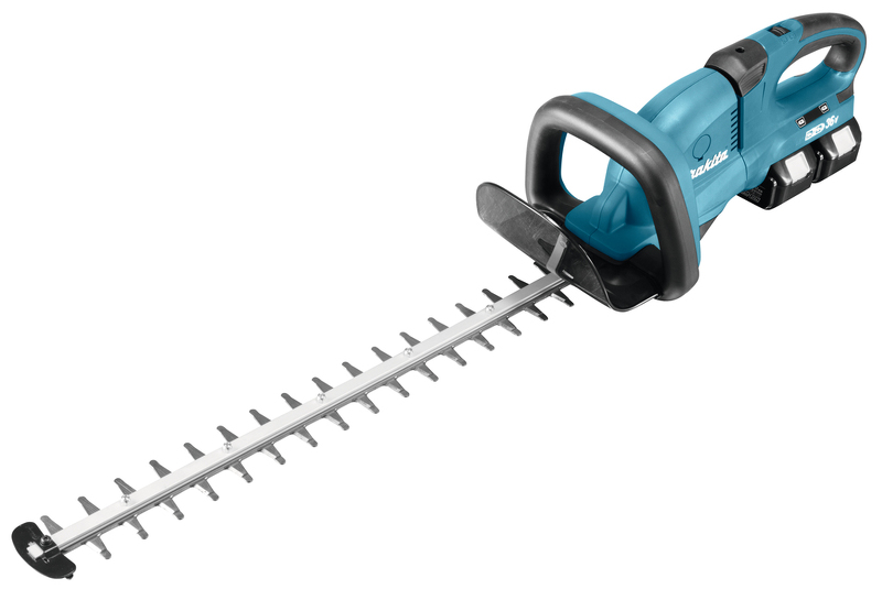 Makita DUH651RM2 36V (2x LXT 18V) Li-Ion Accu Heggenschaar Set (2x 4.0Ah Accu) - 650mm - Detailed view of the product