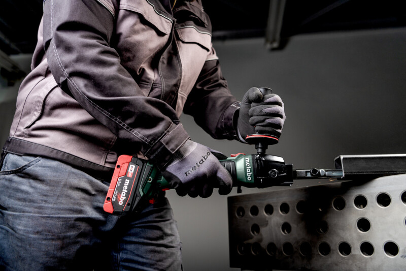 Metabo BFVB 18 LTX BL 90 18V Li-ion Accu Bandvijl Body In MetaBox - 6-19mm - Detailed view of the product