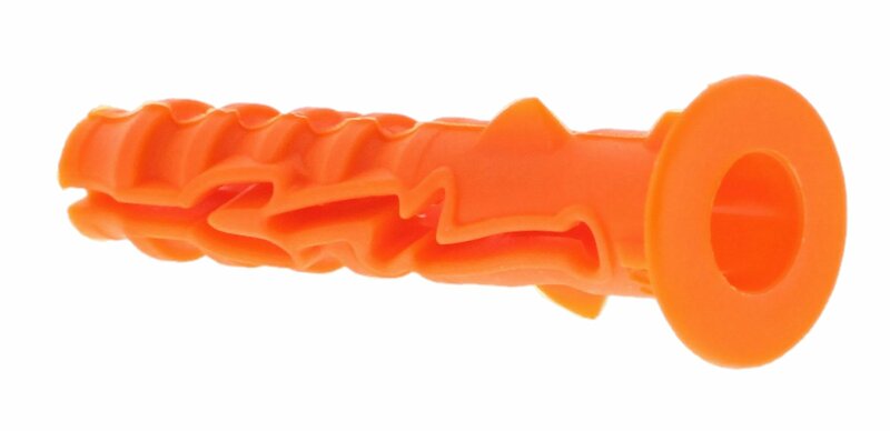 Spit 057080 Nylonplug D Met Kraag - 6 X 30mm (100st)