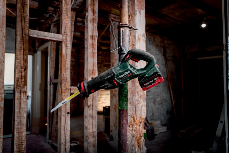 Metabo SSEP 18 LT BL 18V Li-ion Accu Reciprozaag Body In Metabox - Detailed view of the product