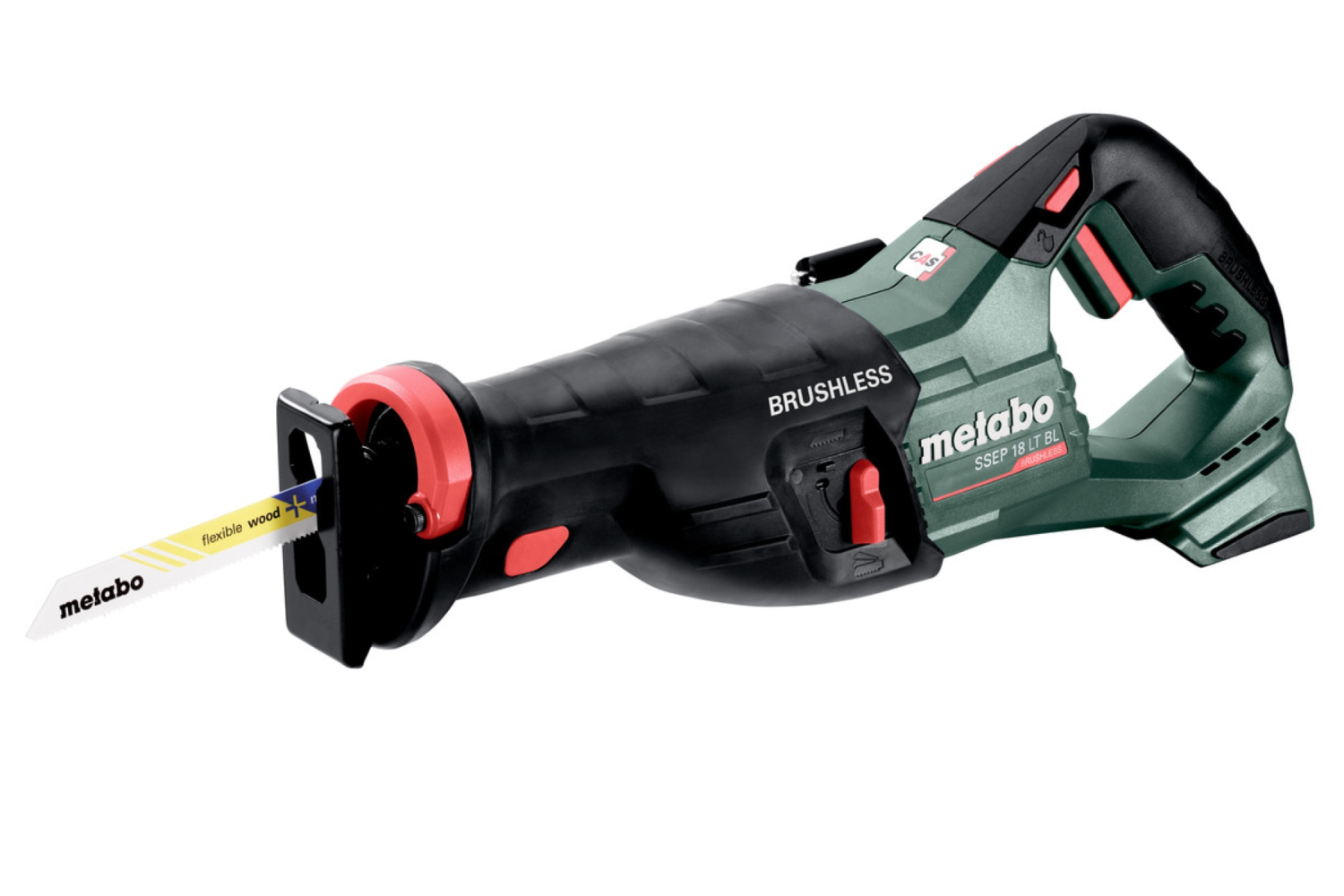 Metabo SSEP 18 LT BL 18V Li-ion Accu Reciprozaag Body In Metabox thumbnail 2