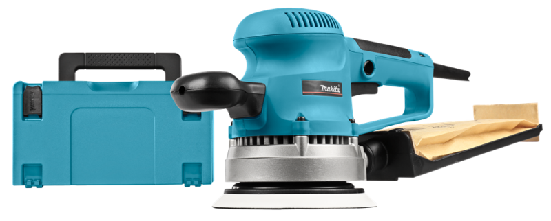 Makita BO6030J Excentrische Schuurmachine In Mbox - 310W - 150mm - Variabel - Detailed view of the product