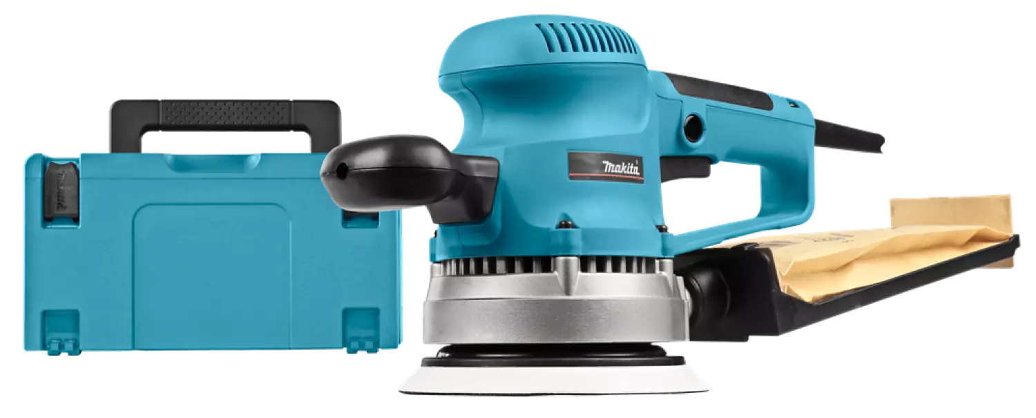 Makita BO6030J Excentrische Schuurmachine In Mbox - 310W - 150mm - Variabel thumbnail 3