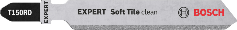 Bosch EXPERT T150RD Soft Tile Clean Decoupeerzaagblad - 83mm - Tegels (3st) afbeelding