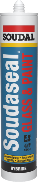 Soudal Soudaseal Glass&Paint Beglazingsvoegkit Met Komo - Wit - 290ml