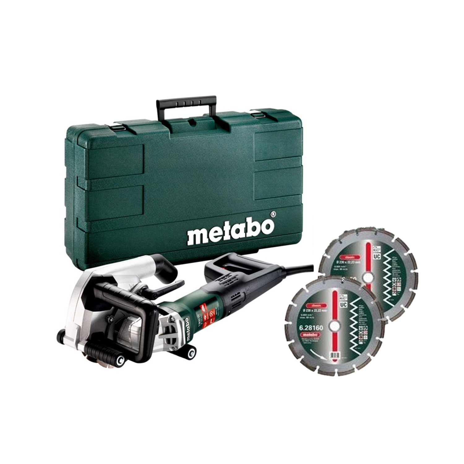Metabo MFE 40 Sleuvenfrees Incl. 2 Diamantschijven In Koffer - 1900W