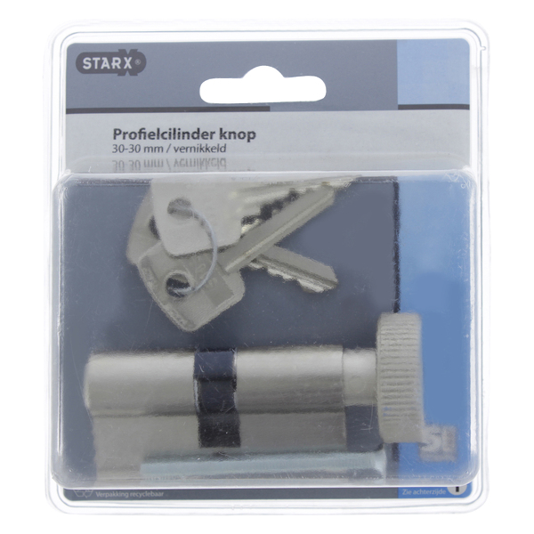 Starx 87.602.24 Profielcilinder - Knop - 60mm - Detailed view of the product