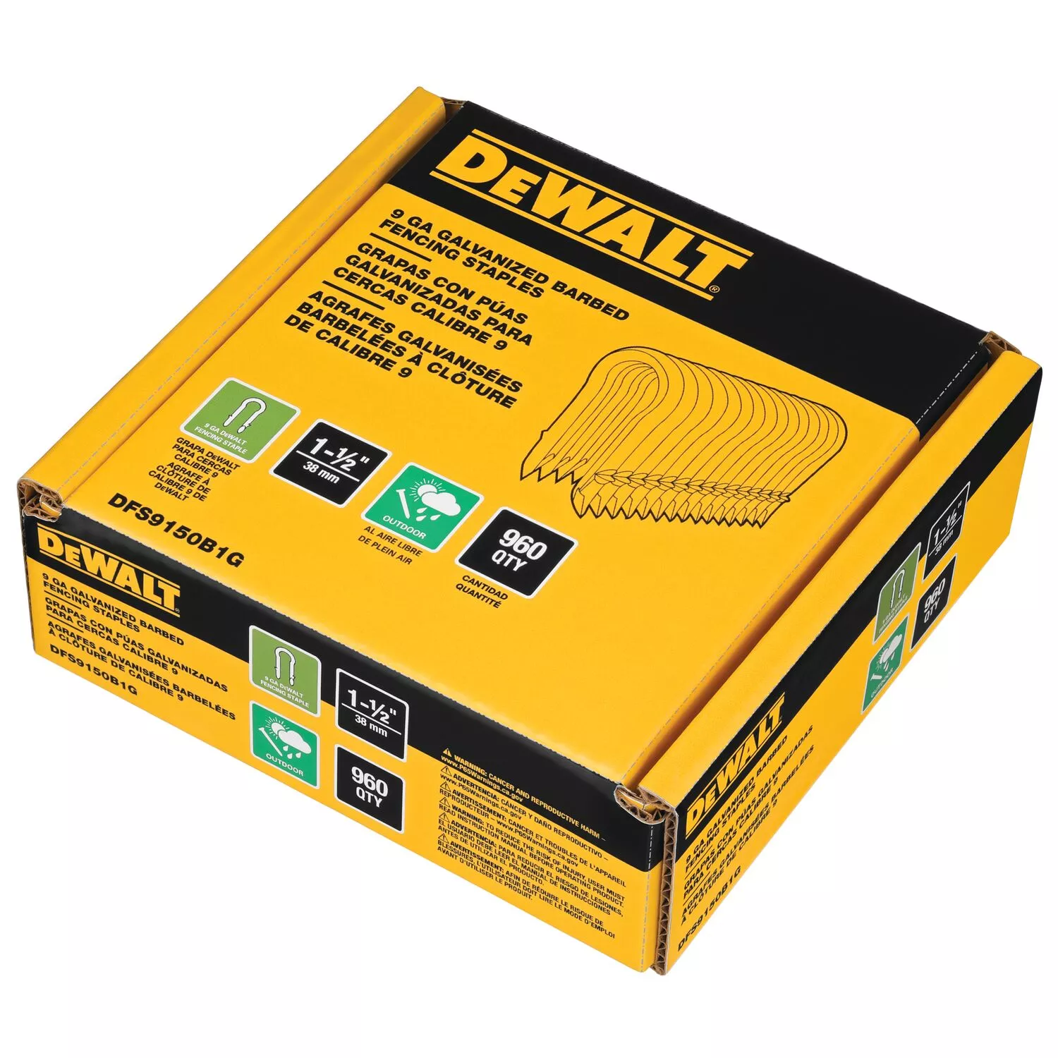 DeWALT DFS9150B1G-QZ Nieten 3.7-4.0mm - 40 - Gegalvaniseerd - 960st thumbnail 2