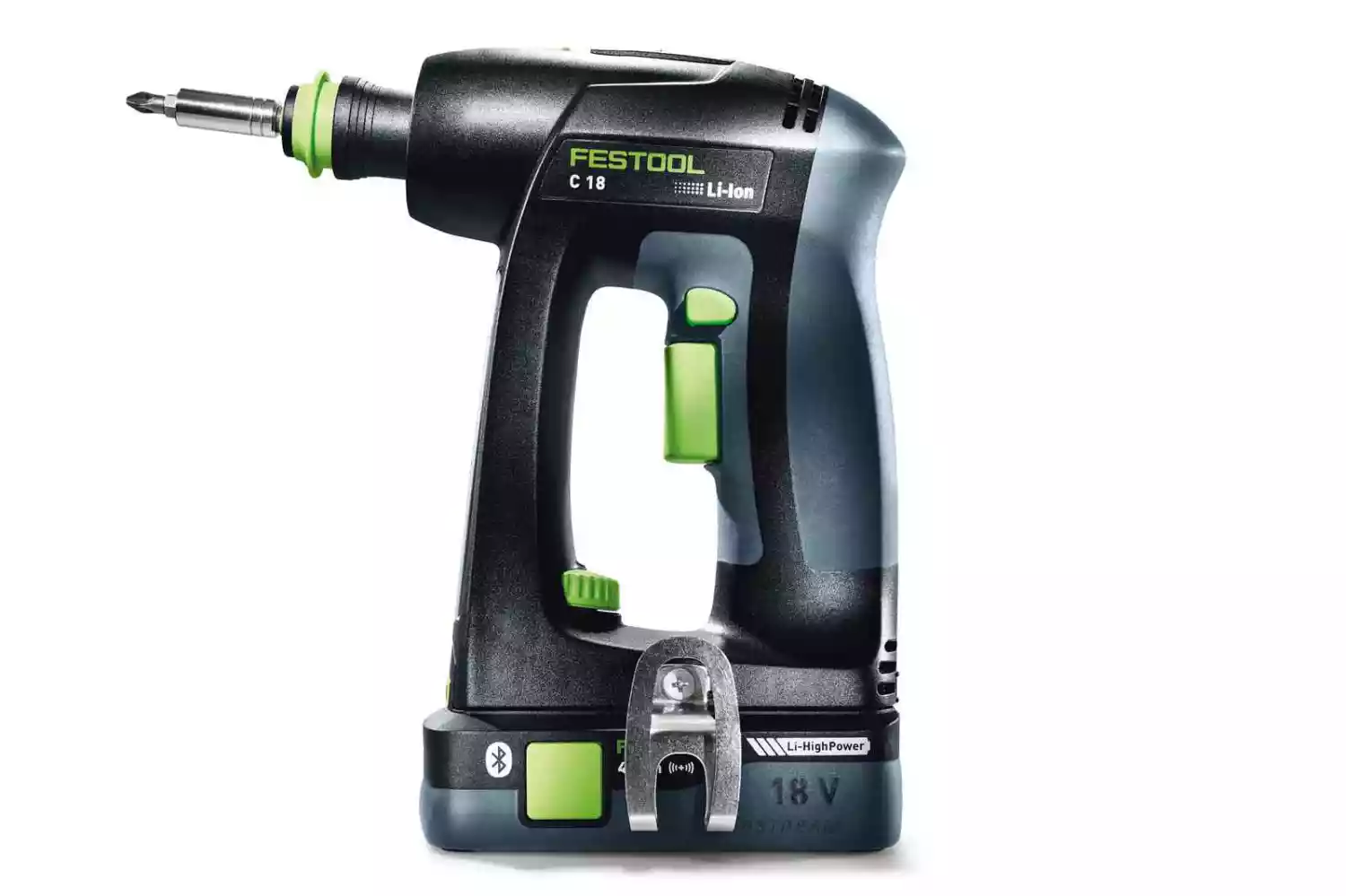 Festool C 18 HPC 4,0 I-Set 18V Li-Ion Accu Schroefboormachine Set (2x 4,0Ah) In Systainer - 45Nm thumbnail 3
