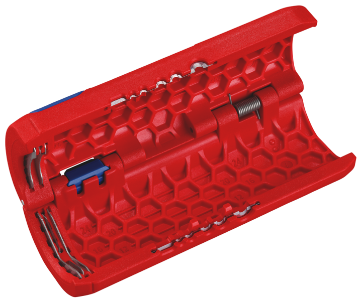 Knipex 90 22 02 SB TwistCut Snijder Voor Gegolfde Buizen - 100mm - Detailed view of the product