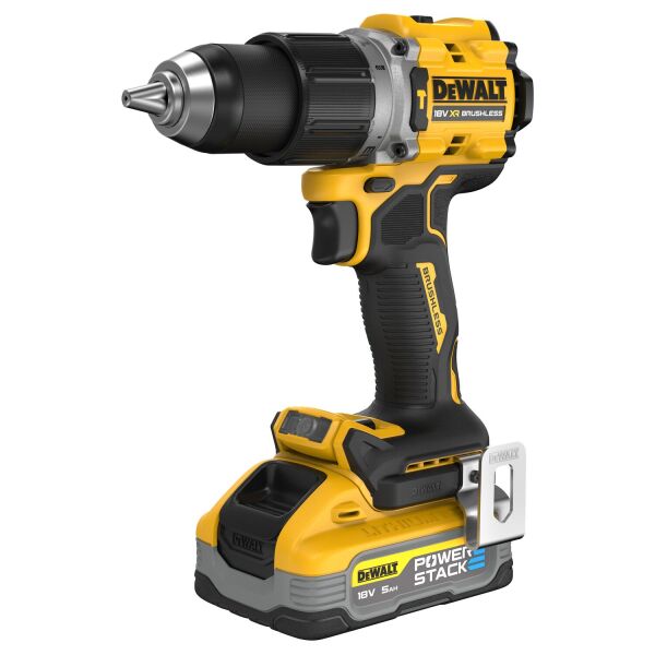 DeWALT DCD805H2T 18V Li-ion XR Accu Klopboor- /schroefmachine (2x 5.0Ah Accu) Set In TSTAK. - Detailed view of the product