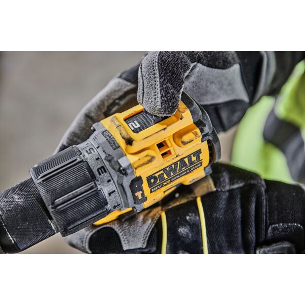 DeWALT DCD805H2T 18V Li-ion XR Accu Klopboor- /schroefmachine (2x 5.0Ah Accu) Set In TSTAK. - Detailed view of the product