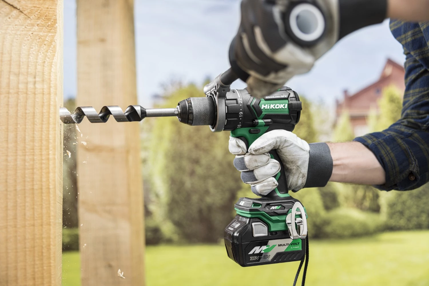 HiKOKI DS36DCW4Z 36V Accu Boor-schroefmachine Body - Koolborstelloos - 155 Nm thumbnail 4