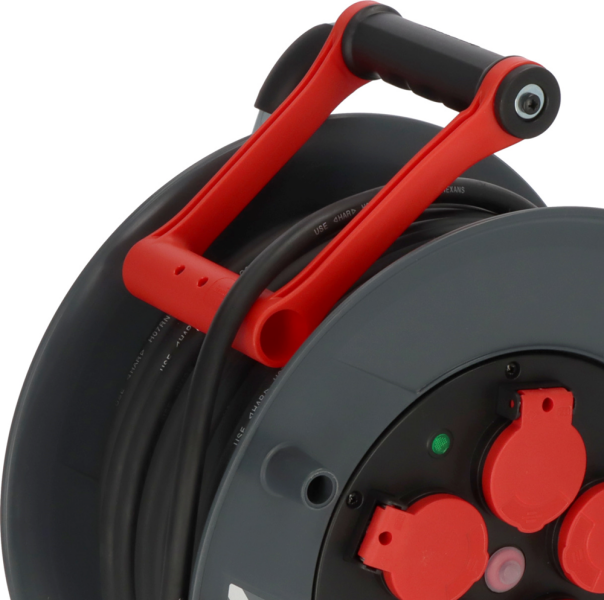 Brennenstuhl Professional KU 4200 Kabelhaspel 5-voudig 320 H07RN-F 3G2,5 - IP44 - 40m - Detailed view of the product