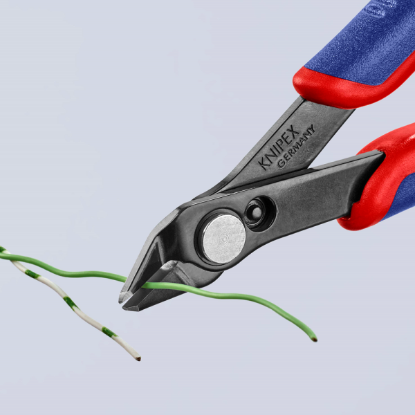 Knipex 7881125 Super-Knips Precisie Zijsnijtang - Elektronica - 125mm - Detailed view of the product