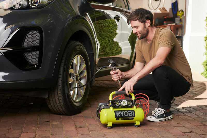 Ryobi R18AC-0 18V Li-Ion Accu Compressor Body - 120bar - Detailed view of the product