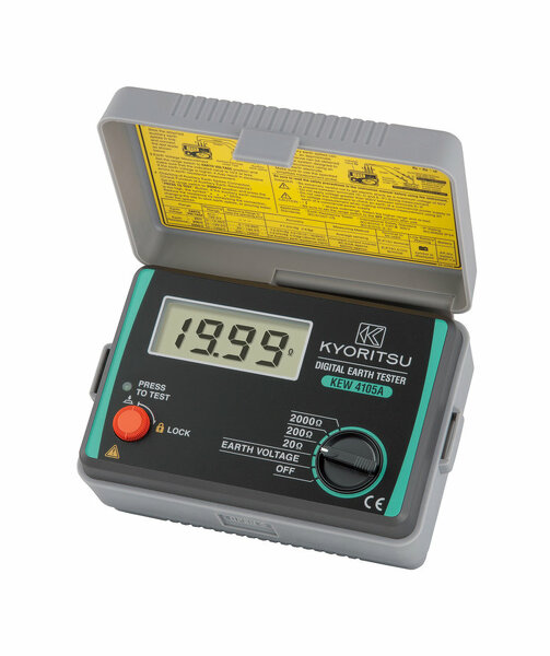 Kyoritsu 4105A Digitale Aardingsweerstandmeter - 2000Ω