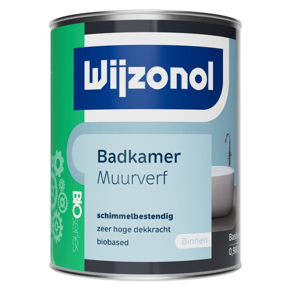 Wijzonol Badkamer Muurverf BIOseries - 1L