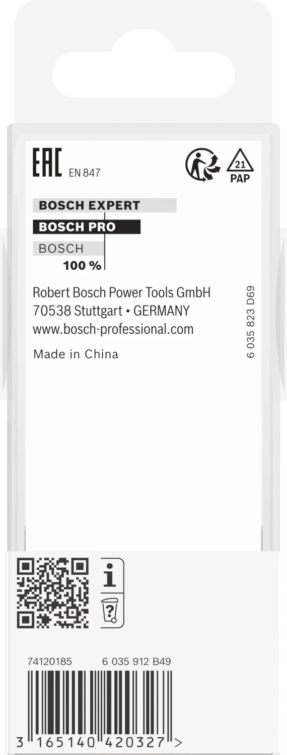 Bosch 2608628469 Vingerfrees Met Verlenging - 2 Snijvlakken - Hardmetaal - 25x40mm thumbnail 3