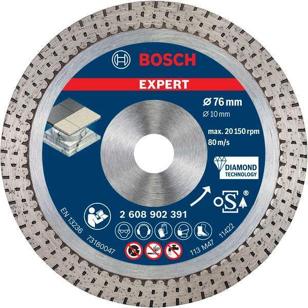 Bosch 2608902391 Diamantdoorslijpschijf Hard Ceramic 76mm - Default image for the product