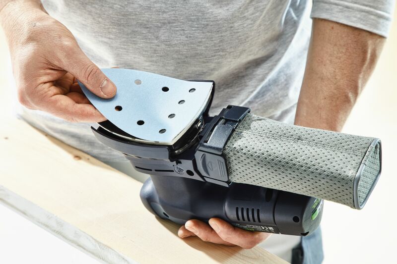 Festool DTSC 400 3,0 I-Set Accu-deltaschuurmachine - Detailed view of the product