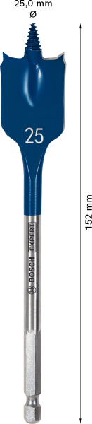 Bosch 2608900322 EXPERT Speedboor Self Cut Speed, Zeskantschacht 25 X 152mm - Detailed view of the product