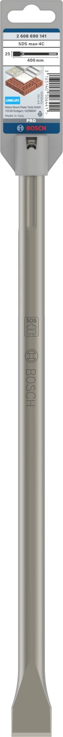 Bosch 2608690141 SDS-max Platte Beitel - 400 X 25mm thumbnail 2